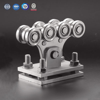 Cantilever 68mm ρόδες μεταφορών πυλών με 5/8 κύλινδροι