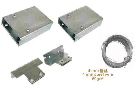 Εγκεκριμένο υλικό 3m Steel Telescoping Barn Door Sgs