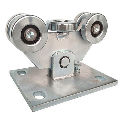 cantilever χάλυβα 60mm γαλβανισμένη κύλινδροι γλιστρώντας ρόδα υποστήριξης πυλών