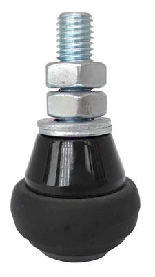 43MM 30MM M12 ο γλιστρώντας Μαύρος κυλίνδρων οδηγών πυλών νάυλον