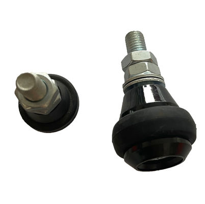 43MM 30MM M12 ο γλιστρώντας Μαύρος κυλίνδρων οδηγών πυλών νάυλον