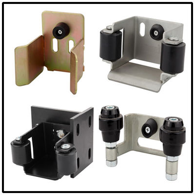 Cantilever 195x225mm γλιστρώντας κάτοχος κυλίνδρων πυλών με 2 νάυλον κυλίνδρους για Cantilever Γκέιτς διευθετήσιμος