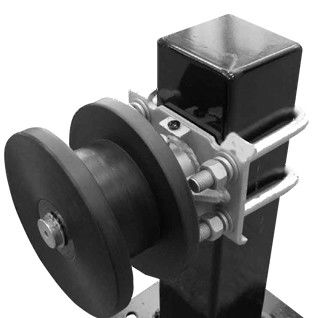 Cantilever χάλυβα συνδέσεων αλυσίδων τετραγωνικός νάυλον κύλινδρος για την πύλη φρακτών