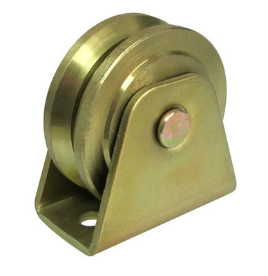 Γλιστρώντας ρόδες 100mm 68mm 78mm πυλών αυλακιού Υ