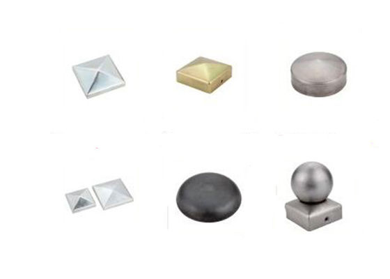 Σίδηρος 1 μετα καλύμματα 100 X 100mm 115mm 120mm» 1 2» 3» τετραγωνικά φράκτη χωρίς τρύπες