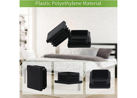Η ορθογώνια θέση φρακτών καλύπτει 75mm X 75mm μαύρο πλαστικό νάυλον 200x200 4x4