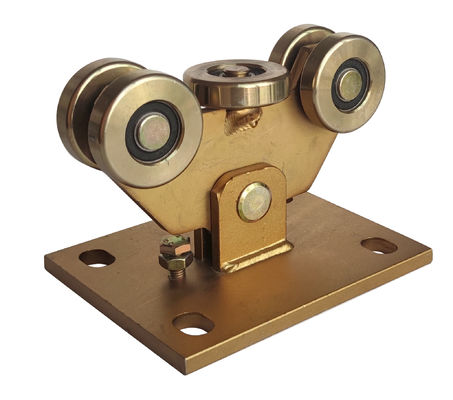 Βαρέων καθηκόντων Cantilever ρόδα 68mm πυλών άσπρος ψευδάργυρος ψευδάργυρου κίτρινος